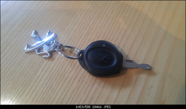 Coque de clé avec bouton pour Peugeot 206 ,206+ - Cdiscount Auto